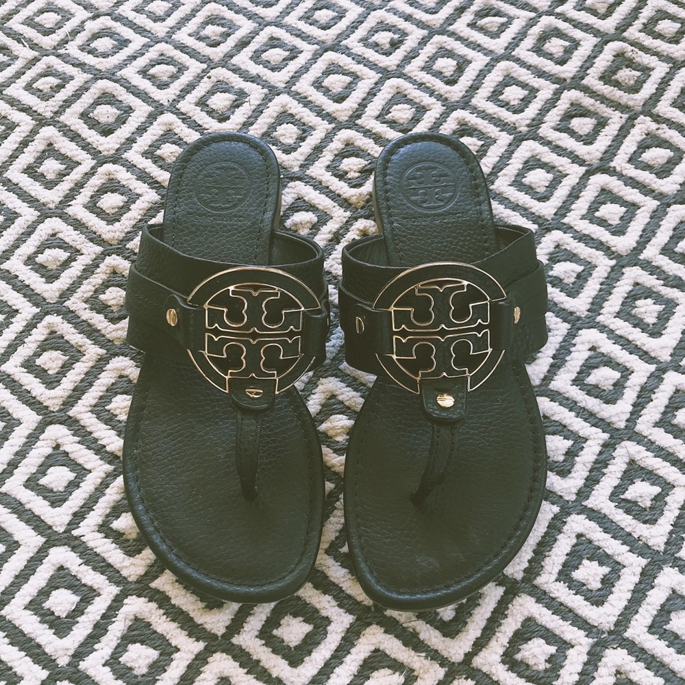 Tory Burch Amanda sandals black 7